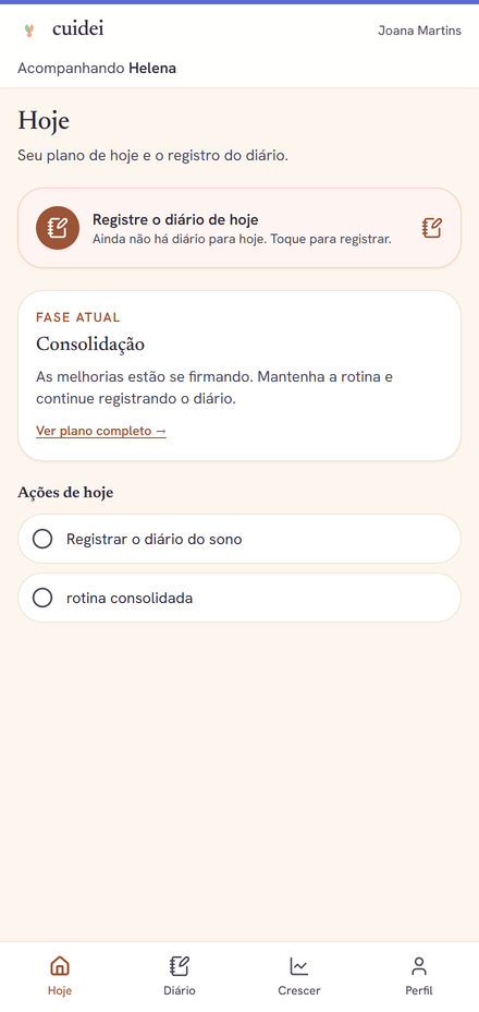 App da família — aplicativo instalável com a marca da consultora